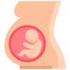 Nėštumo nustatymas logotipas